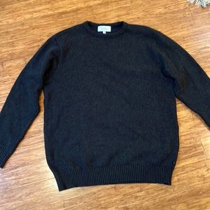 Anian Fisherman Sweater — Charcoal